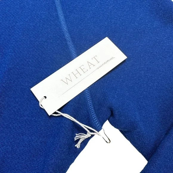 Wheat Boutique Santa Monica Terry Cloth Sweatshirt - Blue - MiUSA - Picture 4 of 10